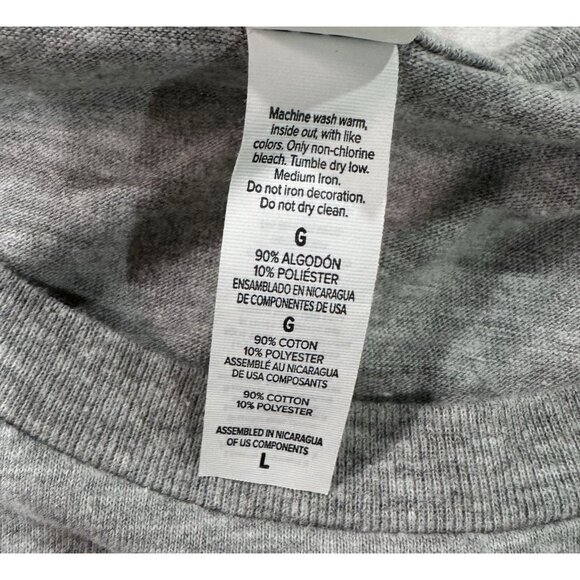 DANCERS TURN OUT BETTER Bella+Canva T-Shirt Girls Size L Grey Soft - Picture 7 of 7